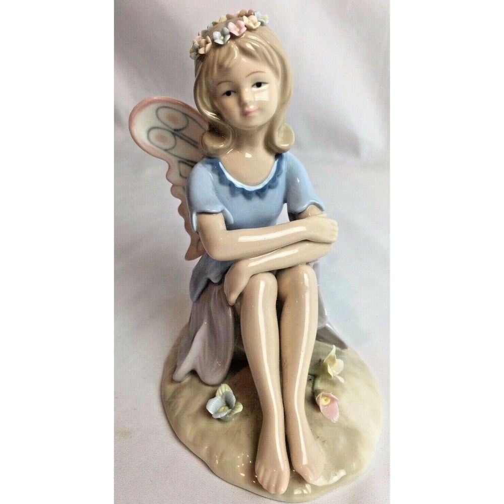 Angel Girl Figurine With Wings